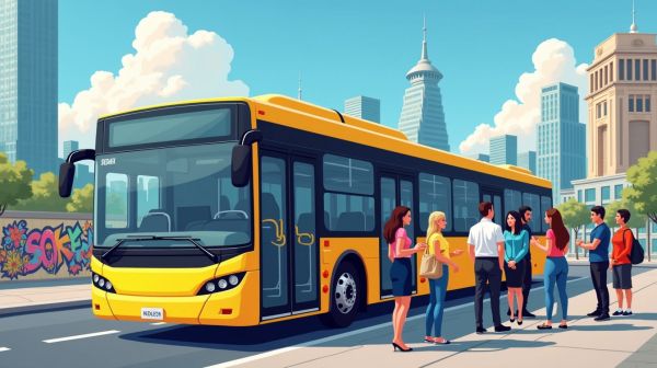 Organisez vos déplacements en groupe avec une location de bus avec chauffeur